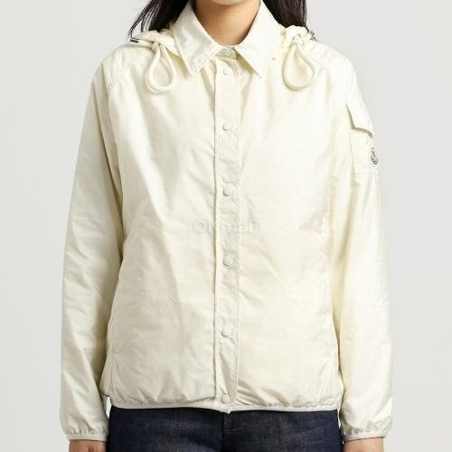 💎Han's house精品服飾💎moncler 防水 尼龍 風衣 連帽 可拆 外套 內裡 羽絨 男女可穿 現貨 M ~ XL 原價43200-1