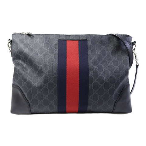 GUCCI 塗層帆布Shoulder Bag肩背袋