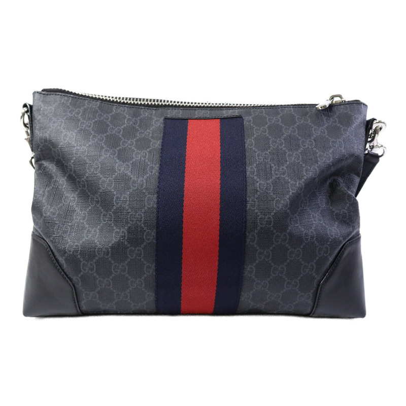 GUCCI 塗層帆布Shoulder Bag肩背袋-1