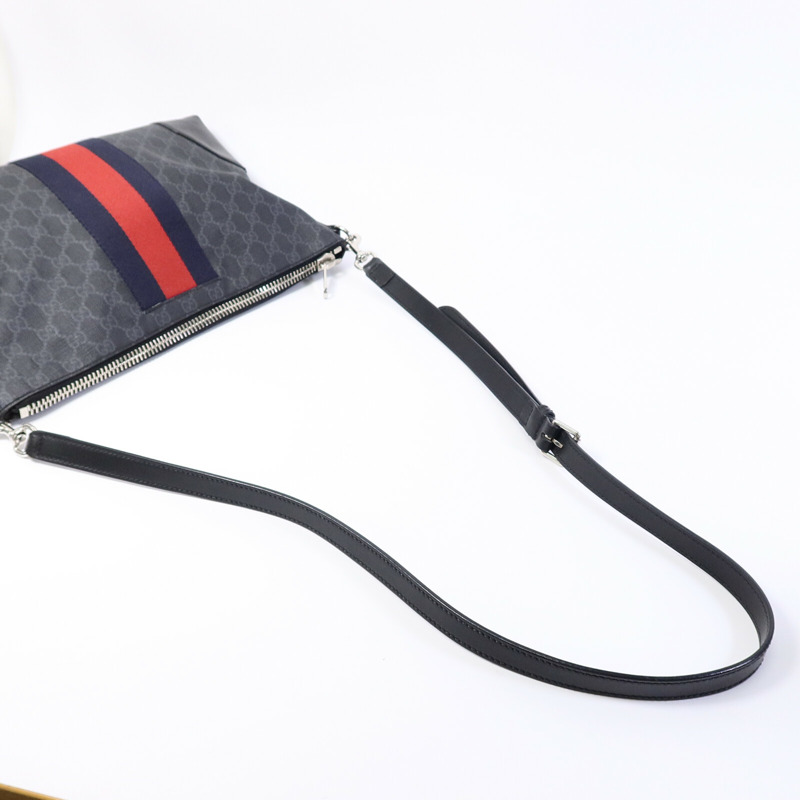 GUCCI 塗層帆布Shoulder Bag肩背袋-8