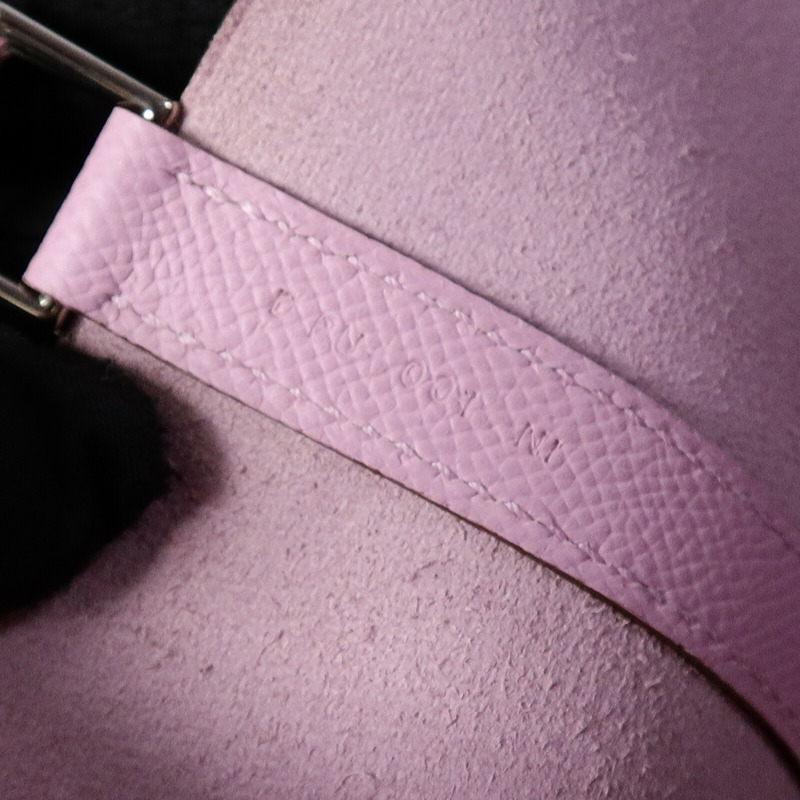 HERMES Epsom皮革Picotin MM手挽袋Mauve Sylvestre-6