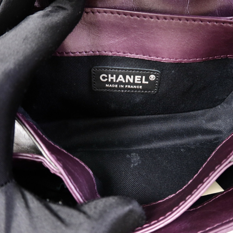 CHANEL 羊皮皮革2 Way Shoulder Bag手挽肩背兩用袋-4