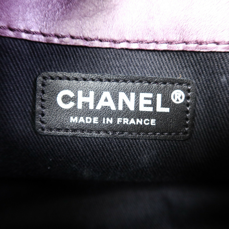 CHANEL 羊皮皮革2 Way Shoulder Bag手挽肩背兩用袋-5
