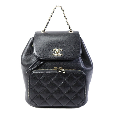 CHANEL 牛皮皮革Business Affinity Backpack背包