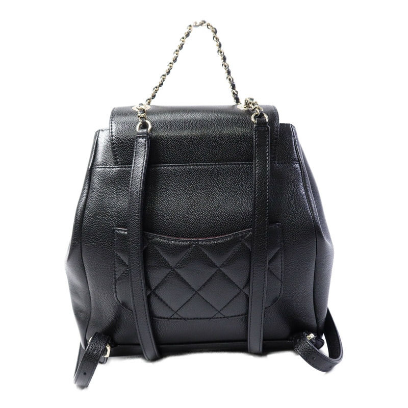 CHANEL 牛皮皮革Business Affinity Backpack背包-1