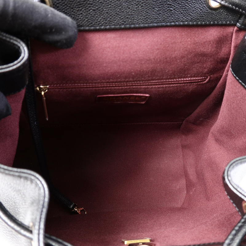 CHANEL 牛皮皮革Business Affinity Backpack背包-4