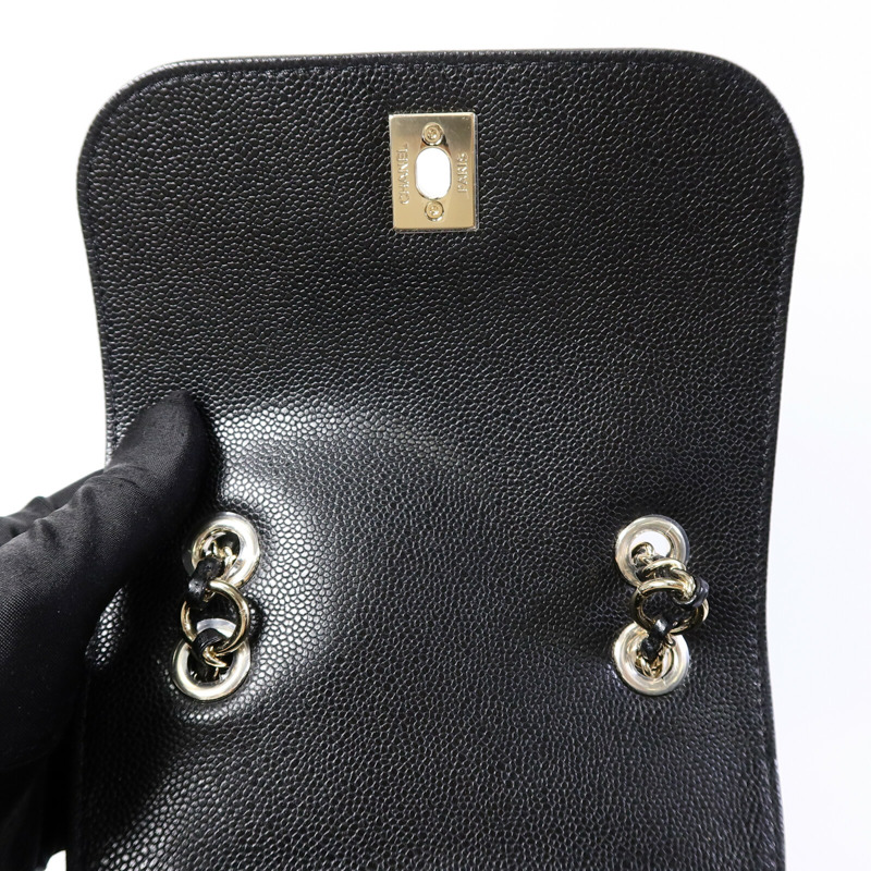 CHANEL 牛皮皮革Business Affinity Backpack背包-14