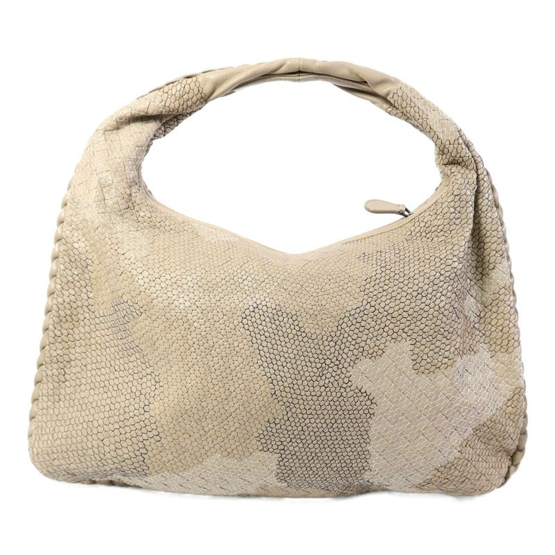 BOTTEGA VENETA 牛皮皮革Hobo肩背袋-1