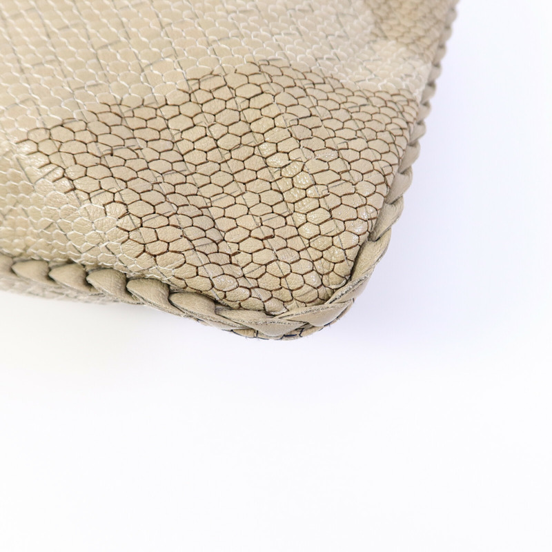BOTTEGA VENETA 牛皮皮革Hobo肩背袋-9