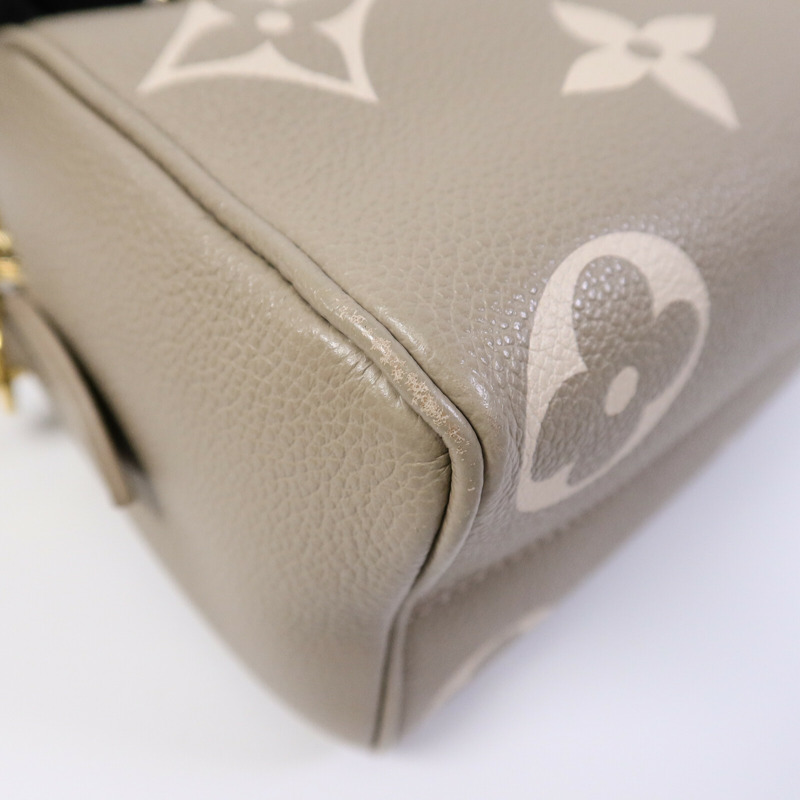 LOUIS VUITTON Monogram Empreinte Speedy Bandouliere 20扣手挽肩背兩用袋-10