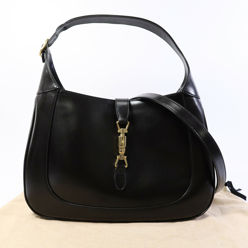 GUCCI 牛皮皮革Jackie 1961 Medium Bag肩背袋-9
