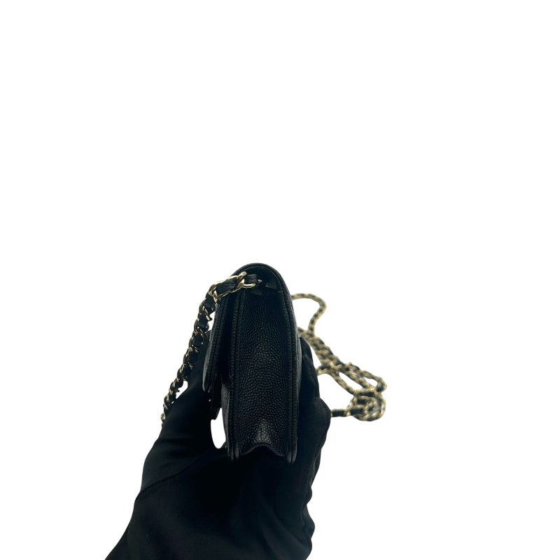 【美收精品】CHANEL 荔枝雙C斜肩包 C-509【隔月月中將轉賣至日本 上架期限30天】-2