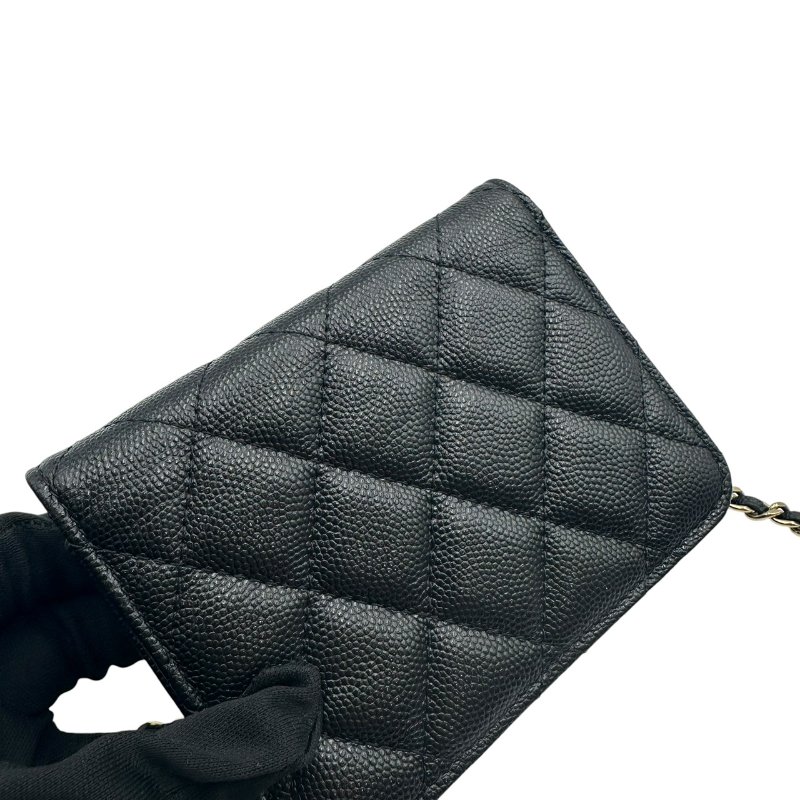 【美收精品】CHANEL 荔枝雙C斜肩包 C-509【隔月月中將轉賣至日本 上架期限30天】-9