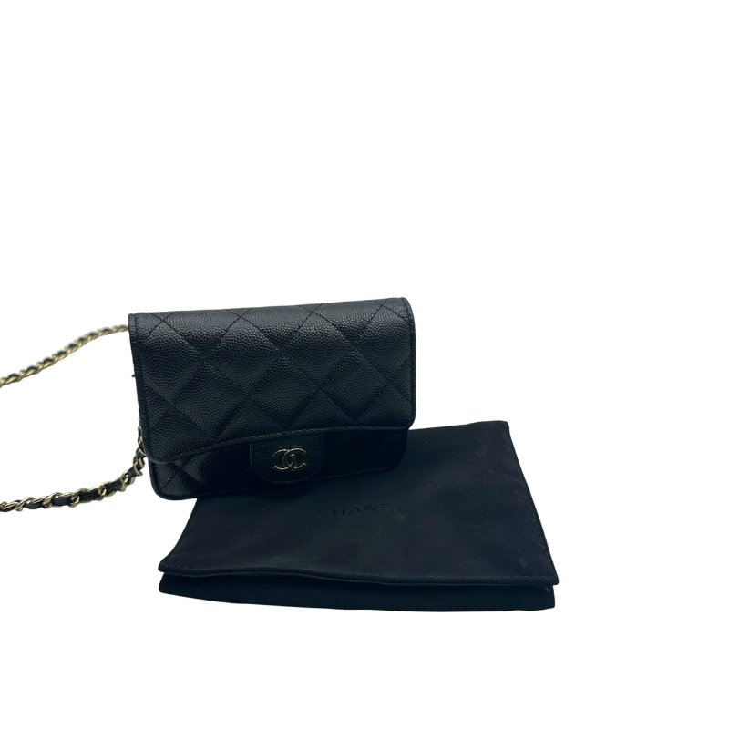 【美收精品】CHANEL 荔枝雙C斜肩包 C-509【隔月月中將轉賣至日本 上架期限30天】-10