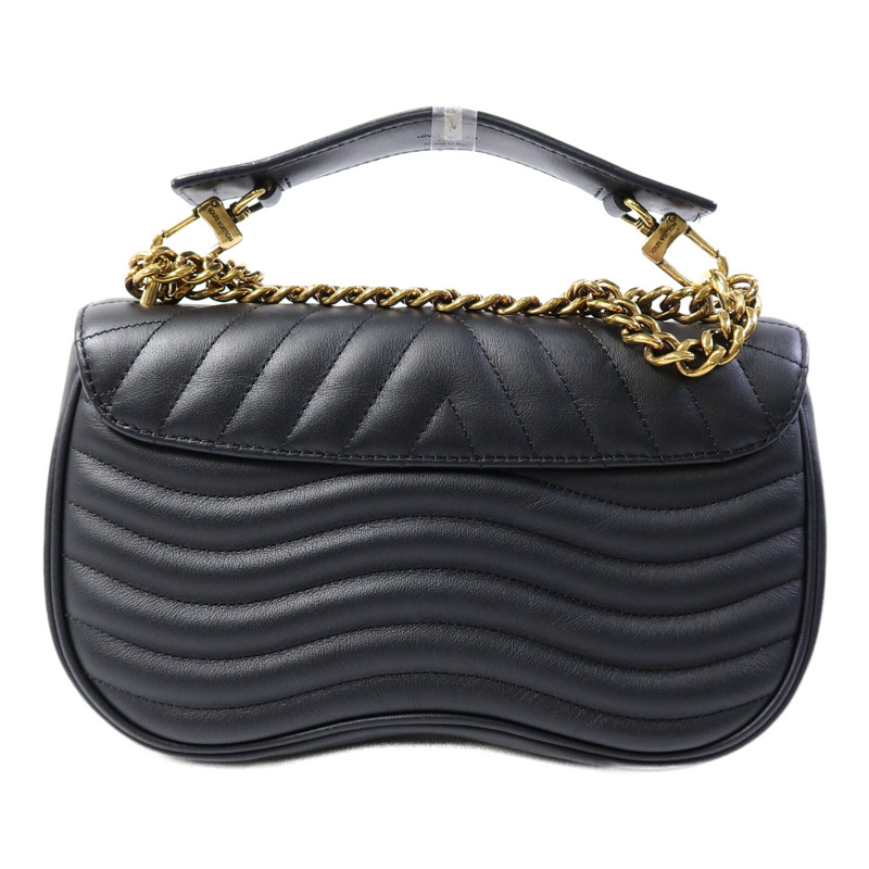 LOUIS VUITTON 牛皮皮革New Wave PM鏈帶手挽肩背兩用袋-1