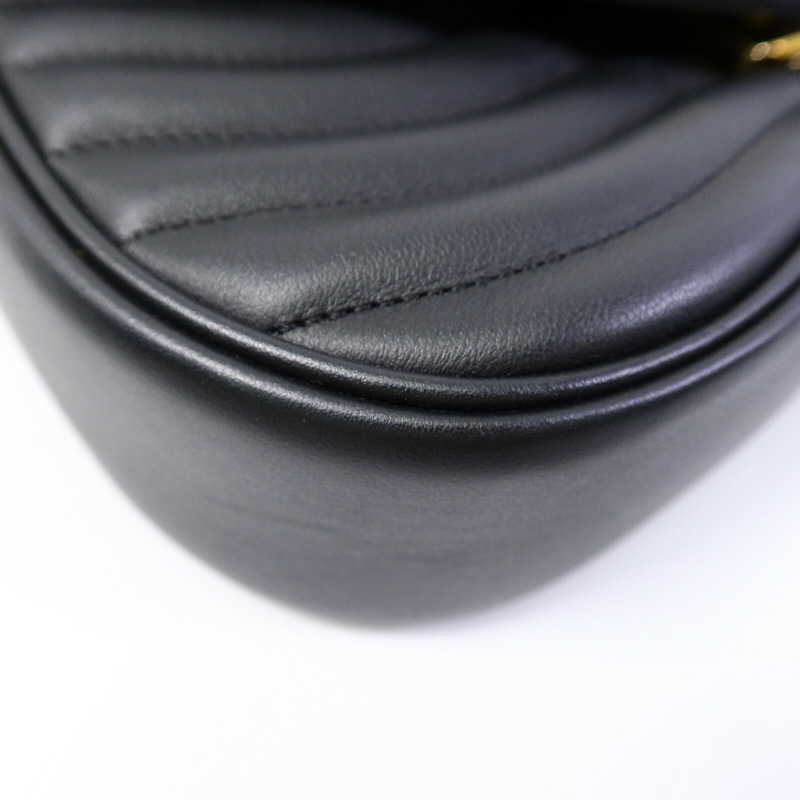 LOUIS VUITTON 牛皮皮革New Wave PM鏈帶手挽肩背兩用袋-10