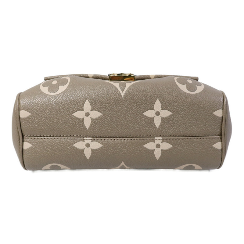LOUIS VUITTON Monogram Empreinte Favorite金扣鏈帶肩背袋灰色-3