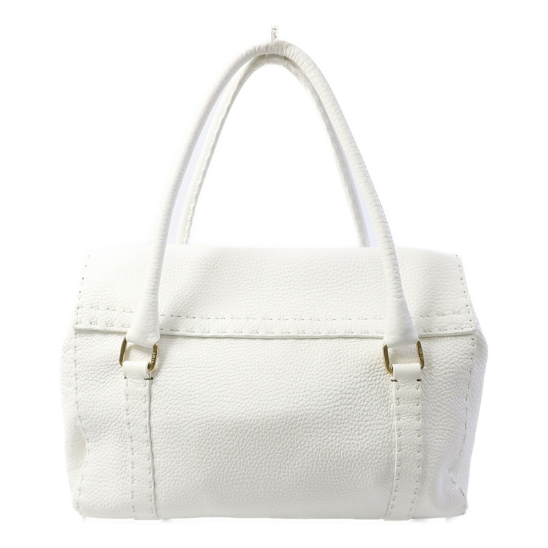 FENDI 牛皮皮革Selleria Linda Bag手挽袋-1