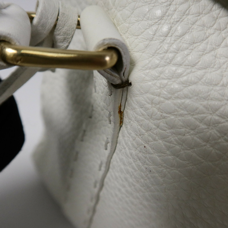 FENDI 牛皮皮革Selleria Linda Bag手挽袋-11