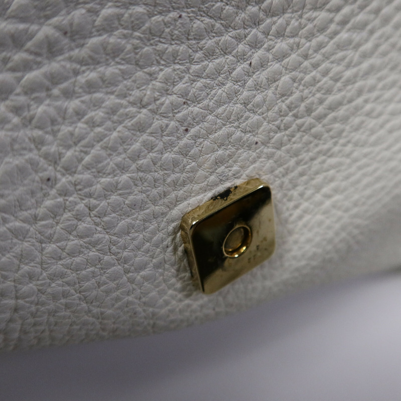 FENDI 牛皮皮革Selleria Linda Bag手挽袋-15