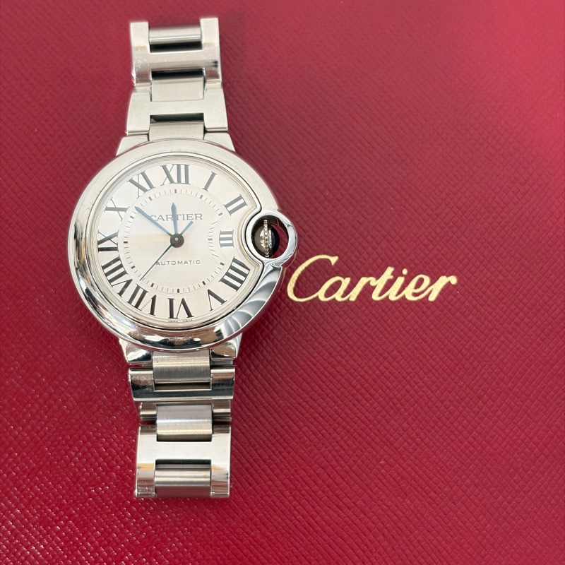 CARTIER BALLON BLEU W6920071 藍氣球 精鋼 自動上鏈機械機芯 手錶-1
