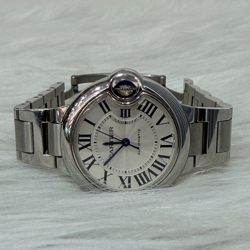 CARTIER BALLON BLEU W6920071 藍氣球 精鋼 自動上鏈機械機芯 手錶-2