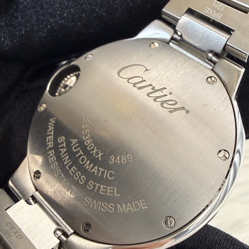 CARTIER BALLON BLEU W6920071 藍氣球 精鋼 自動上鏈機械機芯 手錶-7