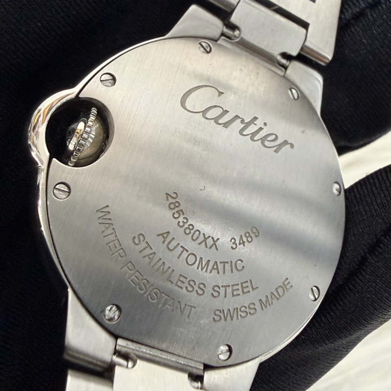 CARTIER BALLON BLEU W6920071 藍氣球 精鋼 自動上鏈機械機芯 手錶-8