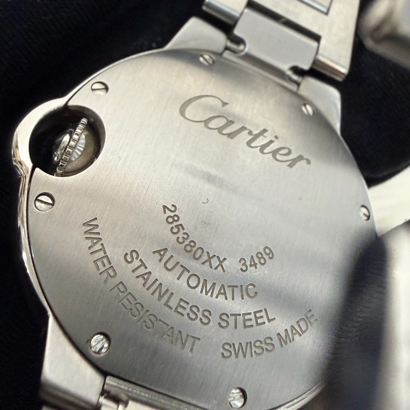 CARTIER BALLON BLEU W6920071 藍氣球 精鋼 自動上鏈機械機芯 手錶-9