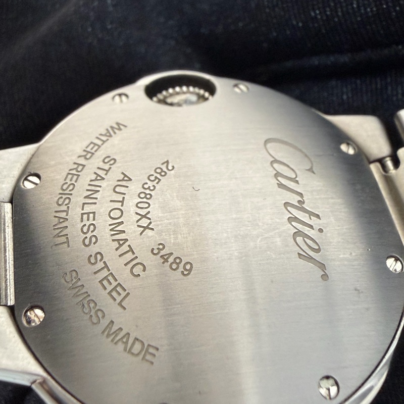 CARTIER BALLON BLEU W6920071 藍氣球 精鋼 自動上鏈機械機芯 手錶-10