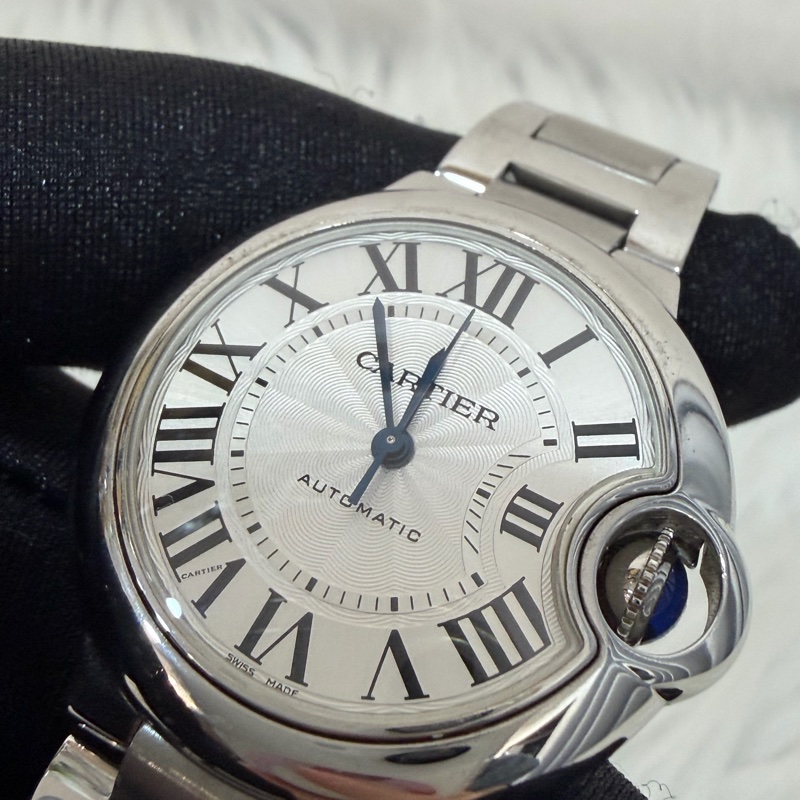 CARTIER BALLON BLEU W6920071 藍氣球 精鋼 自動上鏈機械機芯 手錶-11