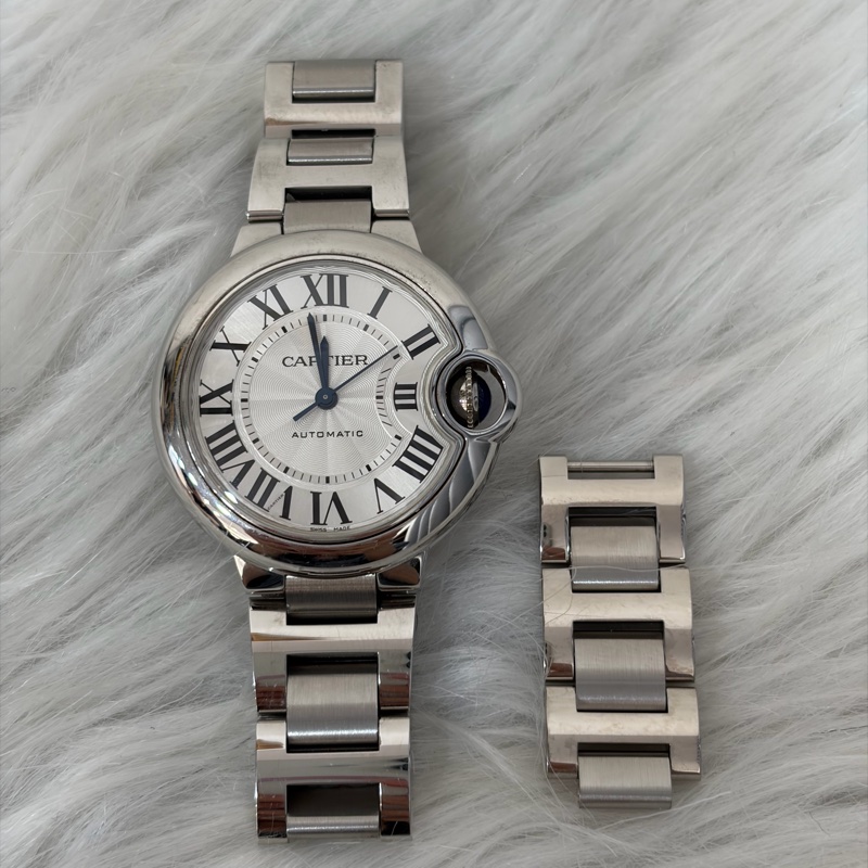 CARTIER BALLON BLEU W6920071 藍氣球 精鋼 自動上鏈機械機芯 手錶-30