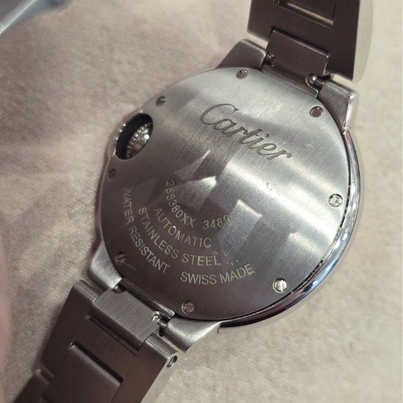 CARTIER BALLON BLEU W6920071 藍氣球 精鋼 自動上鏈機械機芯 手錶-14