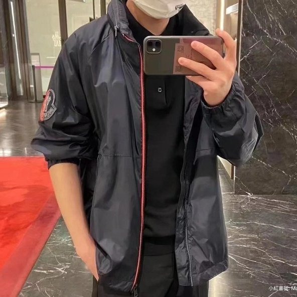 💎Han's house精品服飾💎moncler 聯名 1952 Octavo 防水 尼龍 風衣 連帽 可藏 外套-2