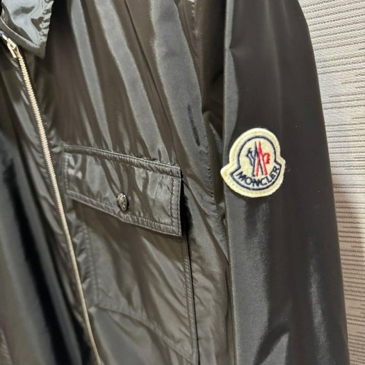 💎Han's house精品服飾💎moncler 尼龍 防水 風衣 外套 襯衫-8