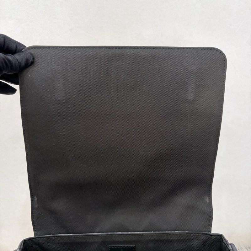 LV M46255 DISTRICT 黑色原花字紋老花 斜背包信差包郵差包記者包航空包-25
