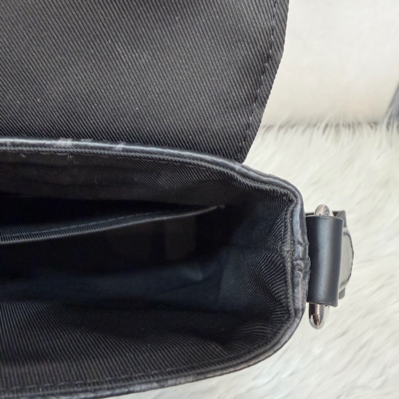 LV M46255 DISTRICT 黑色原花字紋老花 斜背包信差包郵差包記者包航空包-28