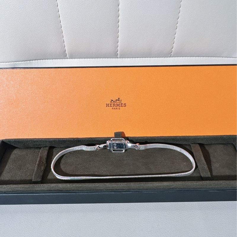 Hermes愛馬仕 Attelage高定珠寶,白金滿鑽手鍊/頸鏈/chocker ,SH 碼-1