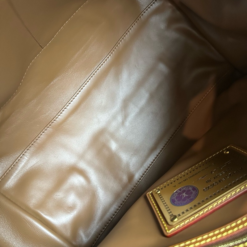 🆕 閒置新✨LV Speedy P9 Bandoulière30菲董聯名FW25  煎茶色枕頭包斜挎包手提包 金色五金 ❤️正品保障-8
