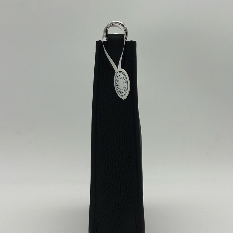Hermes 愛馬仕Evelyne mini 黑色K刻銀扣 肩帶扣膜在。盒 防塵袋-1