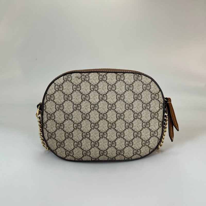 GUCCI  刺繡五色鳥老花相機包-1