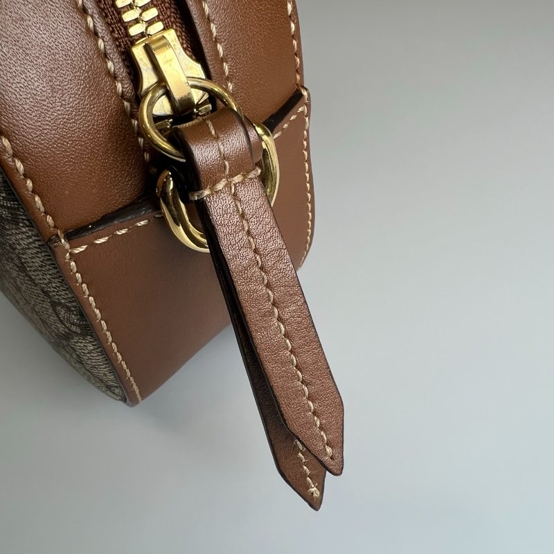 GUCCI  刺繡五色鳥老花相機包-6