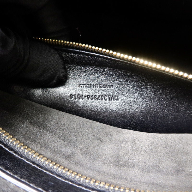SAINT LAURENT 羊皮皮革Cabas Chyc金扣手挽袋-7