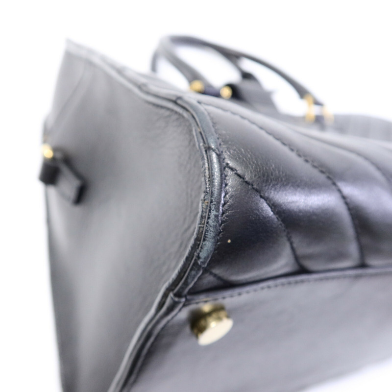 SAINT LAURENT 羊皮皮革Cabas Chyc金扣手挽袋-13