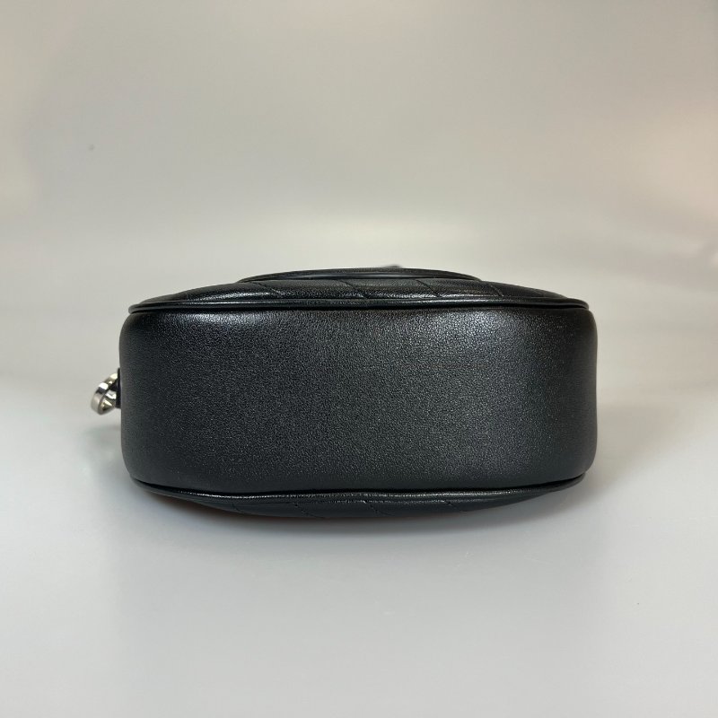 GUCCI 760175 黑Blondie橢圓相機包-4