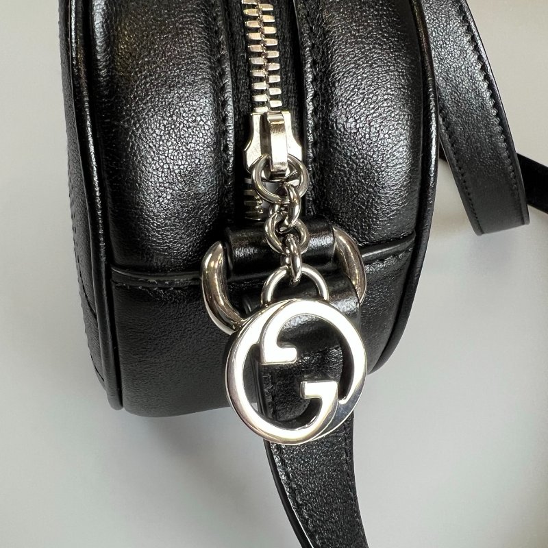 GUCCI 760175 黑Blondie橢圓相機包-7