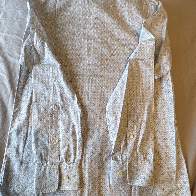 LV Louis Vuitton 長袖 Monogram 襯衫-10