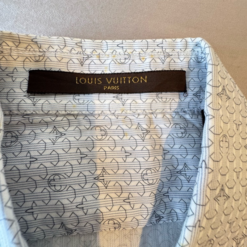 LV Louis Vuitton 長袖 Monogram 襯衫-16