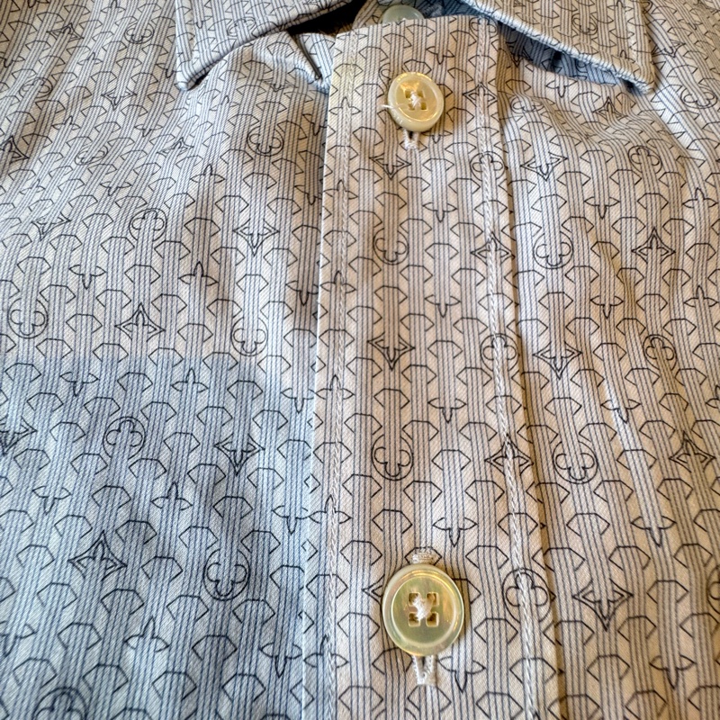 LV Louis Vuitton 長袖 Monogram 襯衫-19