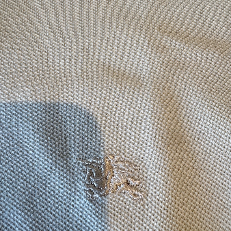 Burberry 短袖米色Polo衫-20